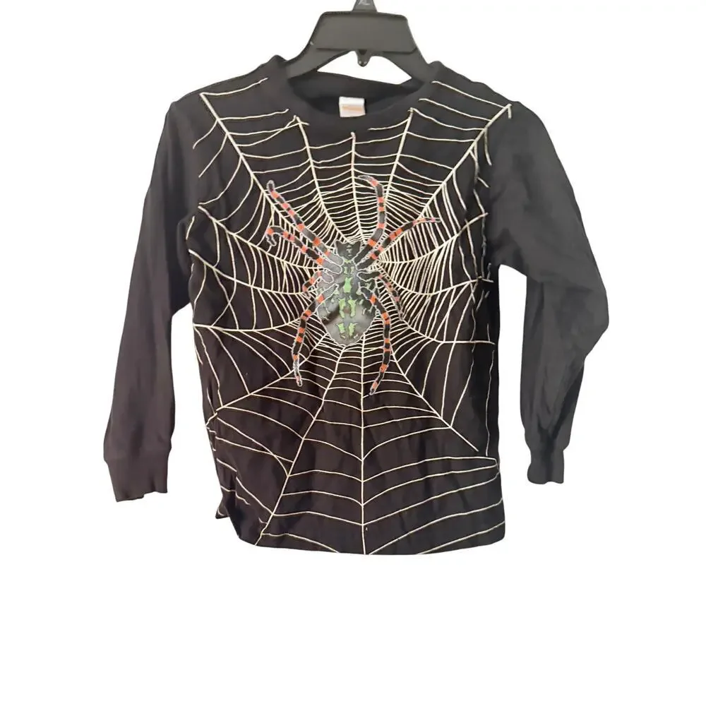 Gymboree Boys Size 7 Spider Long Sleeve‎ Shirt